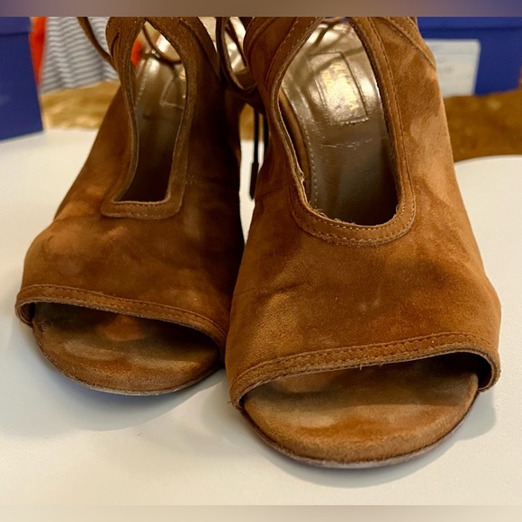 Aquazzura Tan Wedges - size 7 - Sexy Thing - Picture 7 of 9